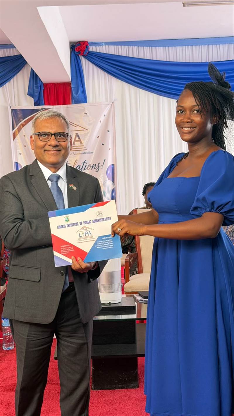 Ambassador as Guest Speaker at  Graduation Ceremony by Liberia Institute of Public Administration (LIPA) – 16 July 2026